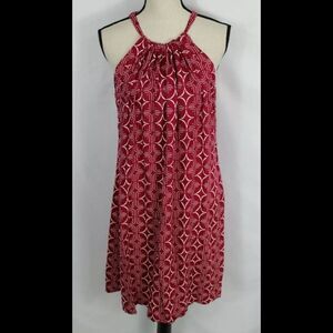 ESCAPADA LIVING SCARLET WHITE VICTORY ALICE DRESS